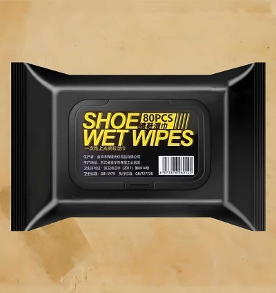 Sneaker & Shoe Cleaner Wipes(1 Packs of 80)